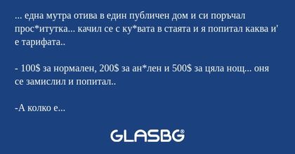 една мутра отива в един публичен...