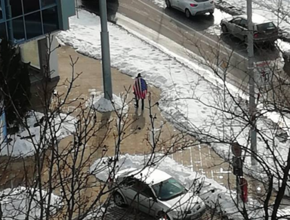 А вие видяхте ли Капитан Америка в Кючука? (СНИМКА)