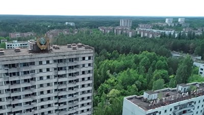 Дрон засне как изглежда "Чернобил" 33 години след трагедията (Видео)