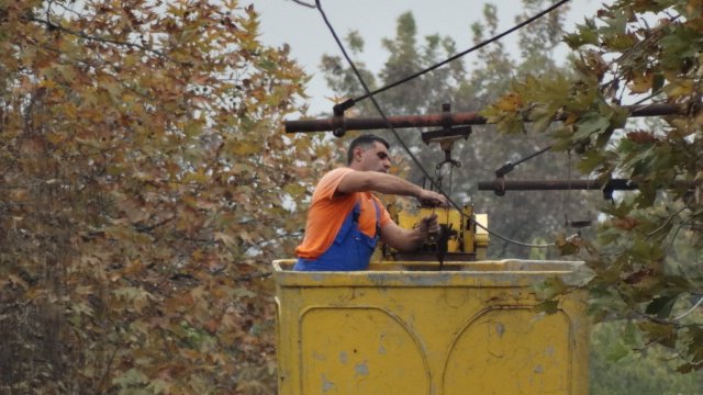 22 км от тролейбусната мрежа отидоха на скрап