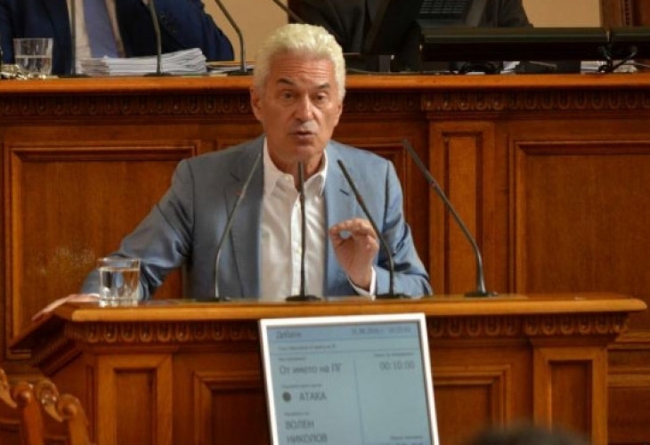 Волен Сидеров взриви НС: Ако мажоритарен парламент избере Евразия, ЕС ще изреве като 