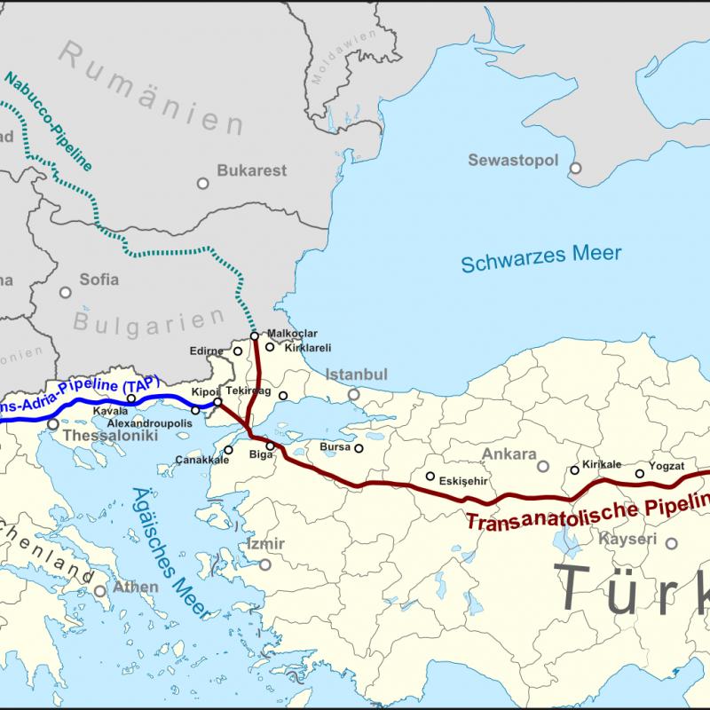 „Хюриет“ (Турция): Очаква се до края на годината по ТАНАП да бъдат изпратени 4 милиарда куб. м. газ