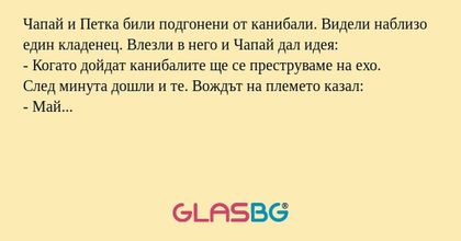 Чапай и Петка били подгонени от...