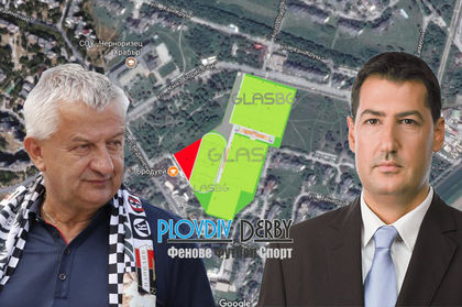 Само в PlovdivDerby.com: Столична фирма направи оглед и засне терена в Тракия и стадиона на Локо Пд!
