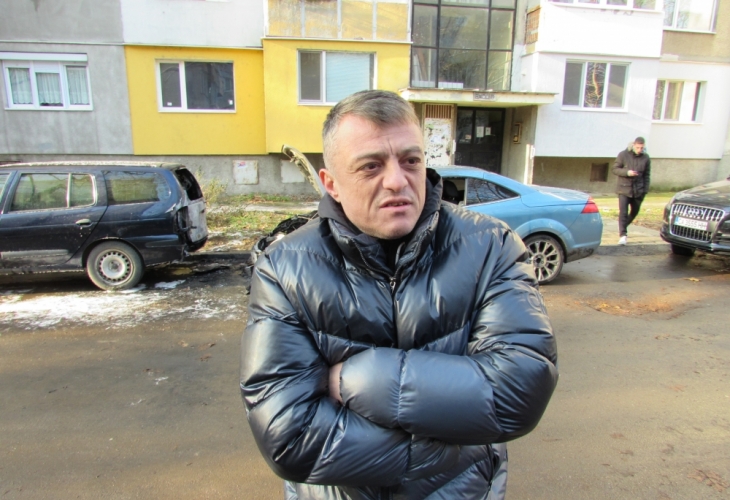 Взрив в Русе: Експлозия изпепели колата на сина на Петното (СНИМКА)