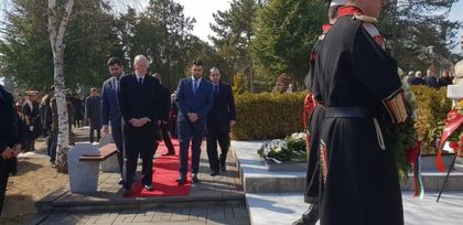 Зам.-министър Георг Георгиев участва в церемония в Скопие в памет на президента Борис Трайковски
