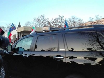 Борисов пристигна в лагера в Харманли