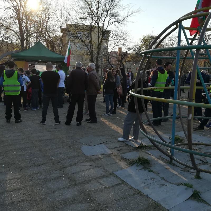 Пловдив: Жителите на квартал „Кършияка“ се събраха на пореден протест срещу застрояването на парка в квартала