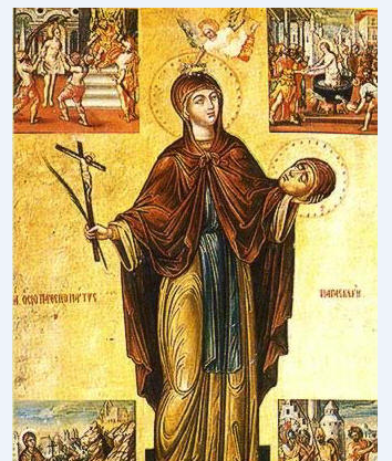 Почитаме света Параскева Римлянка, именички черпят