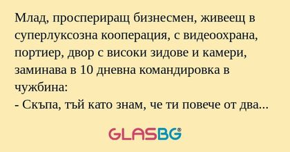 Млад, проспериращ бизнесмен, живеещ...