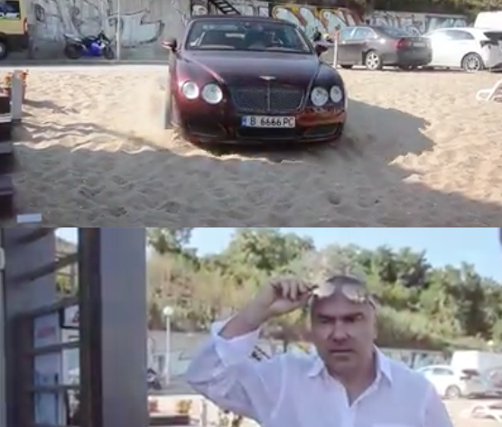 Екшън във Варна! Марешки нахлу с лимузината си на плажа и дръпна жиците на купон на “Кабакум” (ВИДЕО)