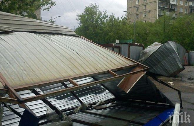 Трагедия! Броят на жертвите на урагана в Подмосковието стана 13