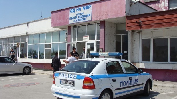 Сектор Пътна полиция в Пловдив спира за час