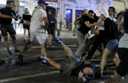 Очевидци: Три дни пияни англичани вилняха в Марсилия. Дойдоха руснаците и въведоха ред