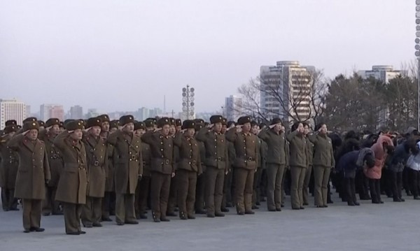 Военен парад в Пхенян ден преди Олимпиадата