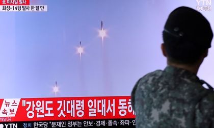 КНДР пак изстреля ракети, но с малък обсег