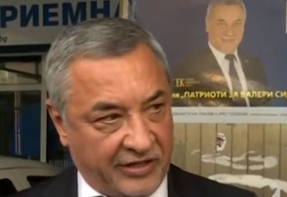 Валери Симеонов с първи думи след края на вота