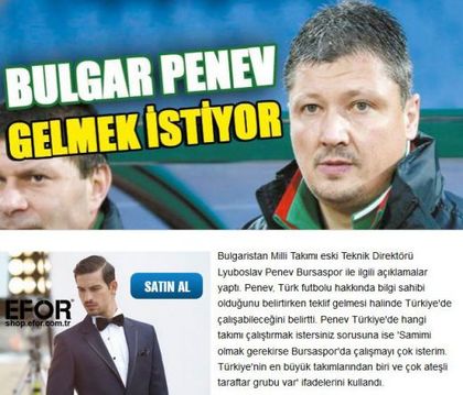Турски шампион се сети за Любо Пенев