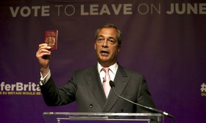 Фараж: Brexit ще е първа стъпка към разпадането на ЕС