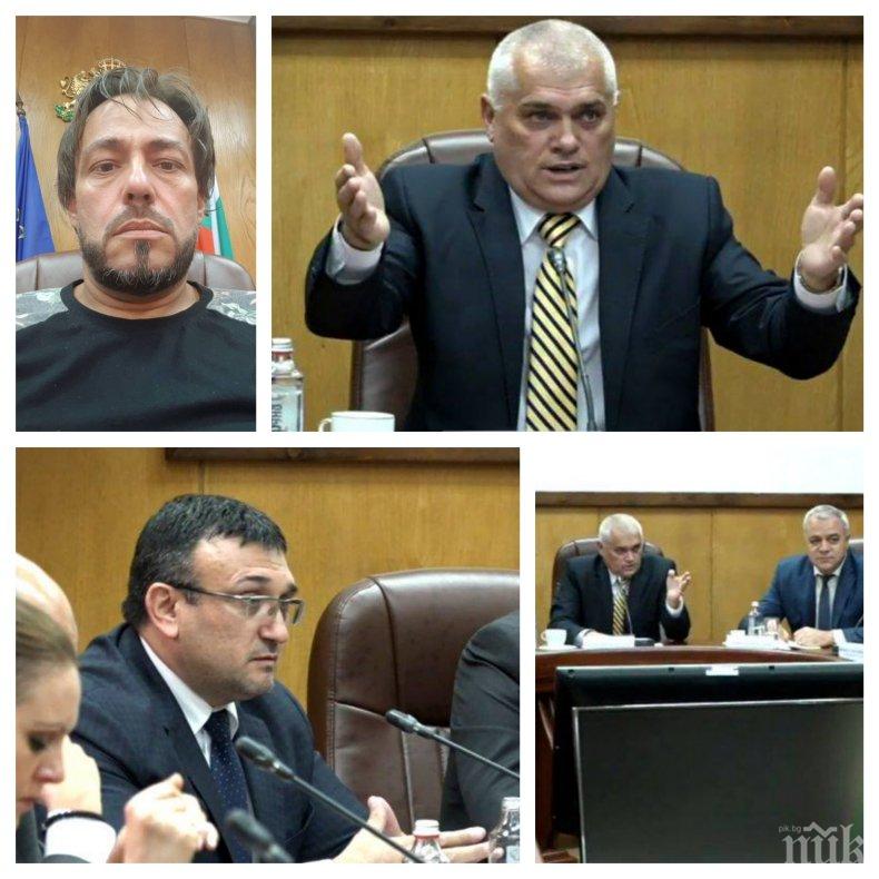 Страшен цирк в МВР! Звезда на чалгата чете конско на Радев