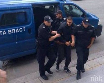 БРУТАЛНО! Граждански патрули налитат на бияча Живко пред съда! Адвокатът му: Ритнал е жената, защото го гледала лошо!