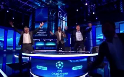 Джерард и Рио едва не „взривиха“ студиото на BT Sport