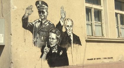 Пловдивско село се превърна в галерия за графити (СНИМКИ)