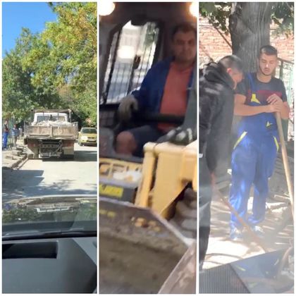 ВИДЕО: Така се работи в Пловдив! Без конуси, без знаци, без жителки...