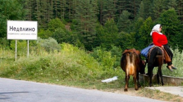 Пропаднал банкет на пътя към Неделино събра колите в една лента