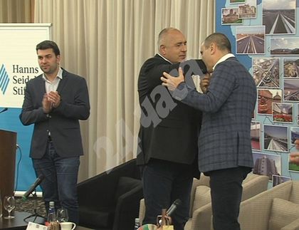 Божидар Димитров на промоция на 3 март