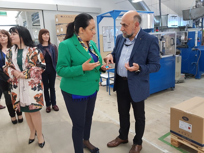 Европейски избори 2019: Кандидатът за евродепутат от ГЕРБ Лиляна Павлова: Шумен се превръща в индустриалното сърце на Североизточна България
