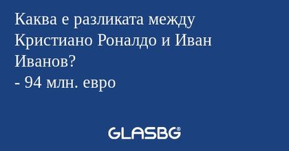 Каква е разликата между Кристиано...