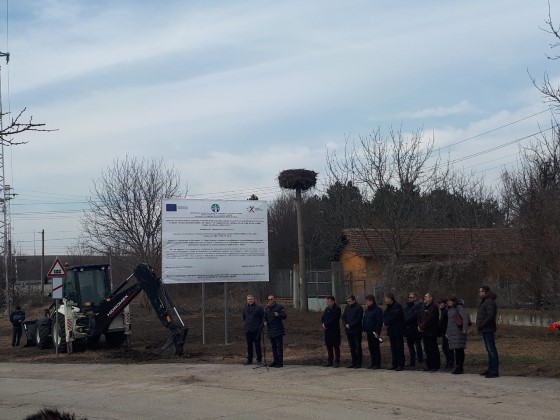 Русе: Народният представител Пламен Нунев присъства на първата копка по рехабилитация на пътя кв. „Гара Бяла“ – Босилковци - Павел