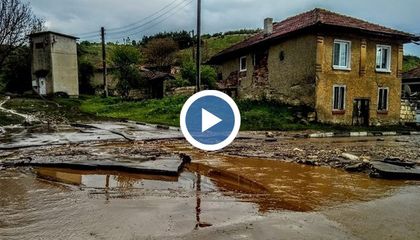 Бурята нанесе сериозни щети в русенско