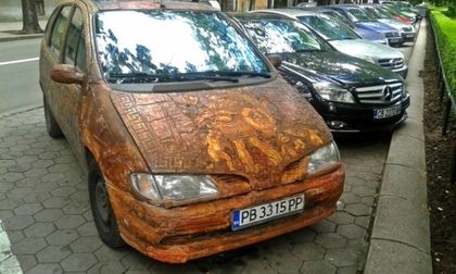 Вижте какво направи пловдивчанин с автомобила си (СНИМКИ)
