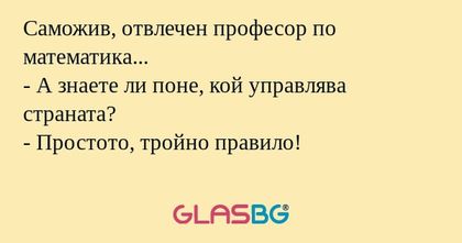 Саможив, отвлечен професор по математика...