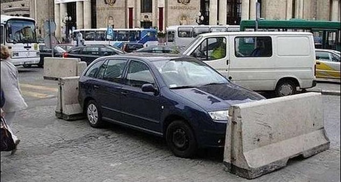 Как се наказват неправилно паркираните автомобили СНИМКИ