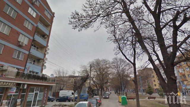 Побеснял мъж бомбардира с буркани автосервиз в Кючука