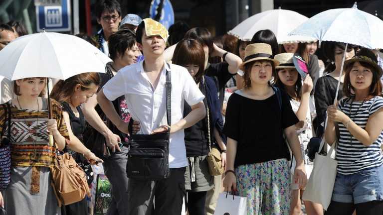 11 жертви през последната седмица в Япония заради горещото време