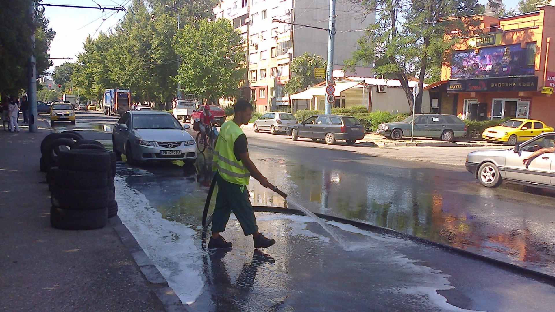 В "Столипиново"- шампоан за улиците и дезинфектант за сметищата