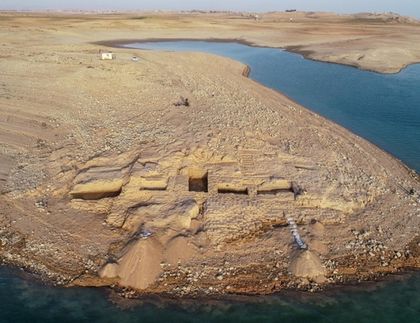 Замък на 3400 г. открит в Ирак. Находката скрита от водите на река Тигър