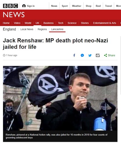 Доживотен затвор получи неонацист, купил мачете с намерение да убие депутатка
