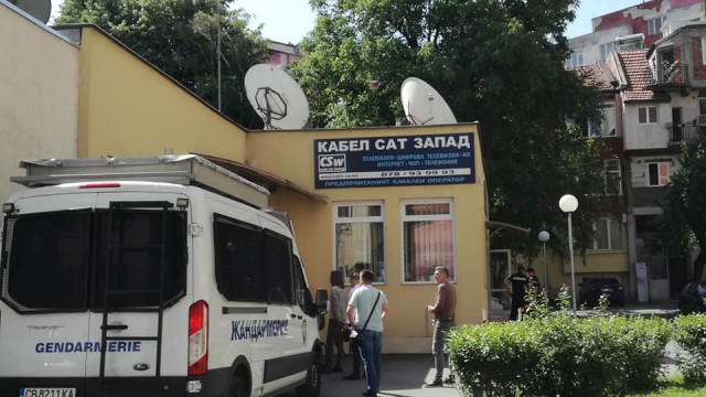 ГДБОП влезе в офиса на кабелната телевизия в Кюстендил