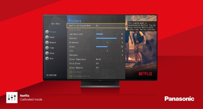 OLED телевизорите на Panasonic ще бъдат оборудвани с “Калибриран режим” за Netflix