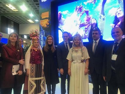 Кметът на Берлин, генералният секретар на СОТ и председателят на Световния съвет за пътувания и туризъм посетиха българския щанд на ITB–Берлин 2019
