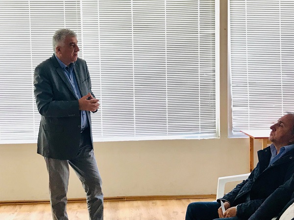 Европейски избори 2019: Проф. Румен Гечев в Симитли: Трябват политики, с които да не се замитат интересите на малките страни в ЕС