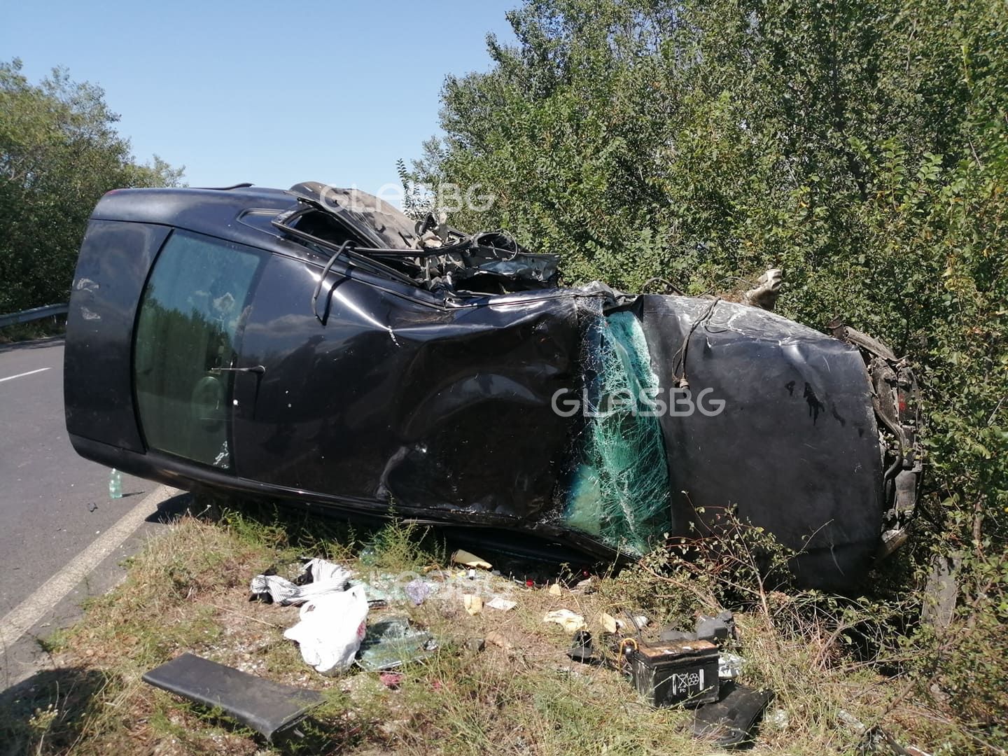 Пиян водач е предизвикал мелето на пътя Пловдив-Карлово