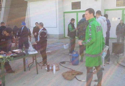 Баскетболистите на Берое на по чашка с феновете