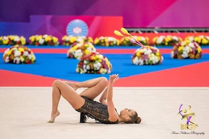 Спорт: Гимнастичката Катрин Тасева спечели сребърен медал на бухалки на финала на SOFIA WORLD CUP