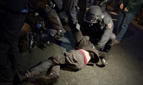 Сблъсъци в Хановер - протест срещу 